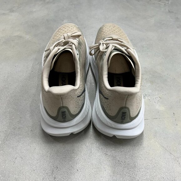 Hoka One One Men's Mach 6 Beige Oat Milk Standard D 1147790/OKB - New - Picture 2 of 6